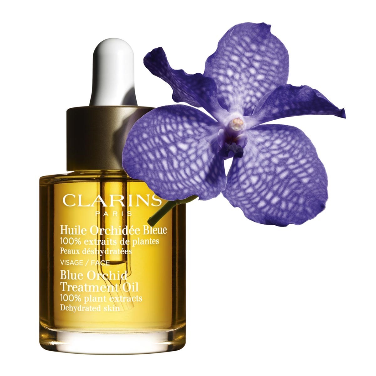 CLARINS HUILE orchidée bleue 30ml